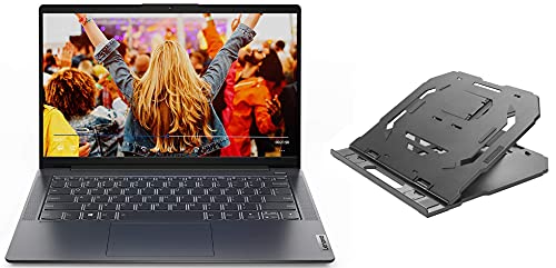 Image of Lenovo IdeaPad Slim 5 AMD Ryzen 7 14 inch (35.56 cms) FHD IPS Thin & Light Laptop (8GB /512GB SSD /Windows 10 /MS Office /AMD Radeon Graphics /Graphite Grey /1.39Kg), 81YM002TIN 2-in-1 Laptop Stand