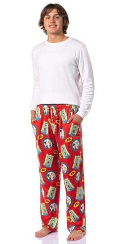 Beavis and Butt-Head Men's Christmas Sleep Tossed Print Pajama Pants For Adults2