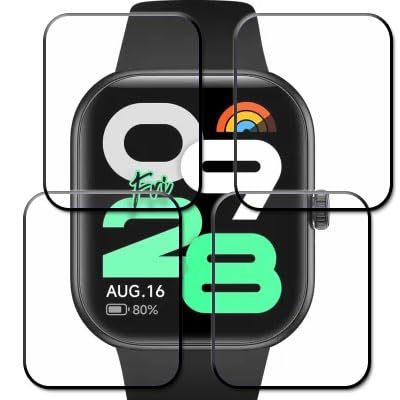 Image of Screen Protector Compatible For Redmi Watch Move Full Screen Coverage With Easy Installation Kit For Cellphone.