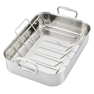 Hestan Provisions Klassischer Bräter mit Edelstahlgestell 36,8 cm