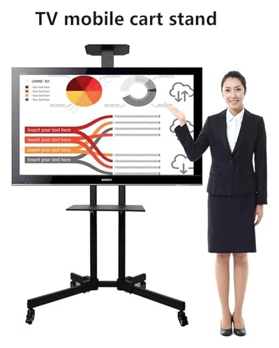 Soporte de TV móvil para pantalla plana miniatura 5