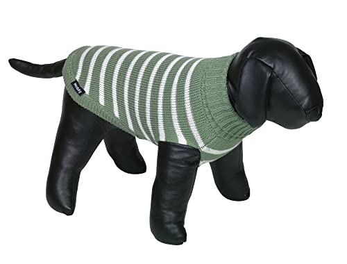 Pull pour chien vert 26 cm Nobby Pasma vêtement tricot chaud