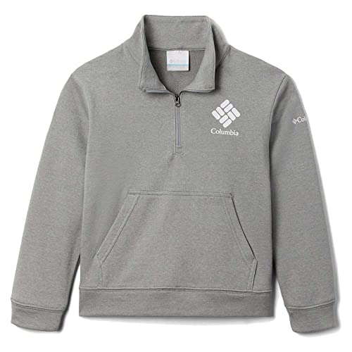Pull Columbia fille avec demi-zip idéal pour les sorties d'école et le sport