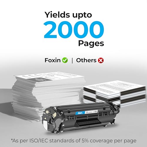 Image of Foxin FTC 12A Laser Printer Toner Cartridge Compatible with HP 1020, M1005, 1018, 1010, 1012, 1015, 1022, 1022N, 1022NW, 3015, 3020, 3030, 3050, 3050Z, 3052, 3055, Canon LBP2900 /2900B /3000 | 303 /FX9