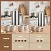French Press 34 oz, Full Stainless Steel French Press Coffee Maker 4 Cups, Upgrated Double-Walled Insulated French Coffee Presses, Food Grade Good for Kitchen Camping, Dishwasher Safe 2 More Filters