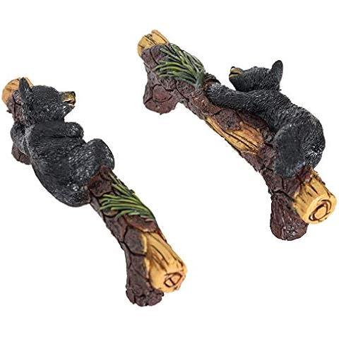 Pine Ridge Black Bear Cabinet Knobs and Pulls Set of 2 Cover