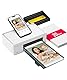 Liene Amber M100 Fotodrucker Smartphone, 10X15 mit 20 Fotopapiers/Patrone, WiFi Handy Fotodrucker für iPhone/Android/PC, 300DPI Farbsublimation Sofortbilddrucker, Photo Printer Portable für Zuhause