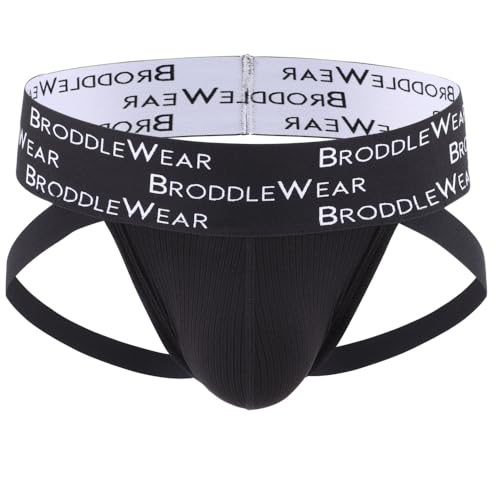 BRODDLE Men’s Jockstrap Underwear Sexy Athletic Supporter Comfort Fit for Sports and Active Wear