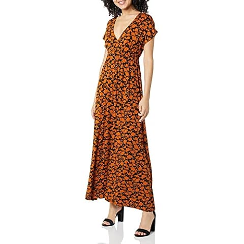 Amazon Essentials Vestido Entallado Largo Mujer Cover