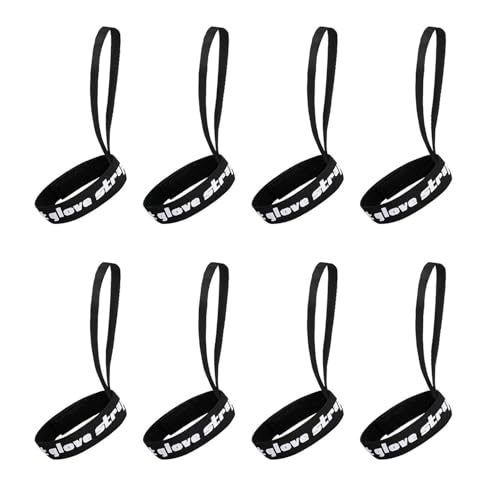HDGSAFD Cinghie di Sospensione per Guanti da 8 Pezzi, Cinghie Elastiche per Guanti, Cinghie Anti-Smarrimento per Guanti da Sci, Attrezzatura Sportiva da Sci, Accessori per Guanti