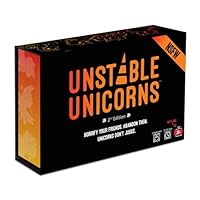 Unstable Unicorns NSFW Jogo de cartas – Um jogo de estratégia e jogo de festa para adultos com regras de beber disponíveis (para maiores de 21 anos)