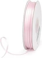 Vista 16 de UnionJoy Cinta de 1/8 de pulgada de 100 yardas, cinta de satén de doble cara sólida para embalaje de regalos de bricolaje, fiestas, flores de boda