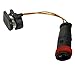 Produktbild AERZETIX - C40275 - Warnkontakt - Sensor Bremsbelagverschleiß - kompatibel mit - 2205401517 1645401017 - für Auto