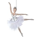 Swan Lake Ballerina Christmas Tree Ornament E0313 New