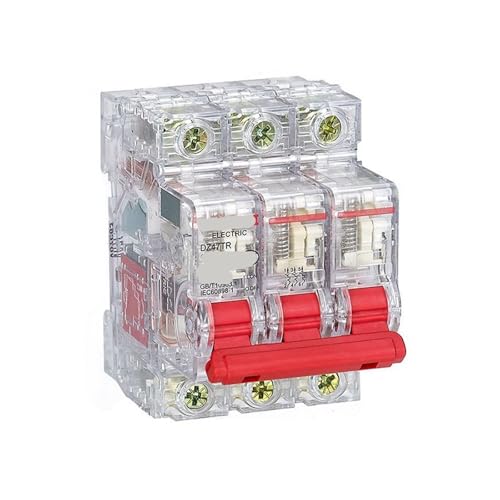 Disjoncteur DZ47TR 6kA 3P C16 pour circuit triphasé et moteur