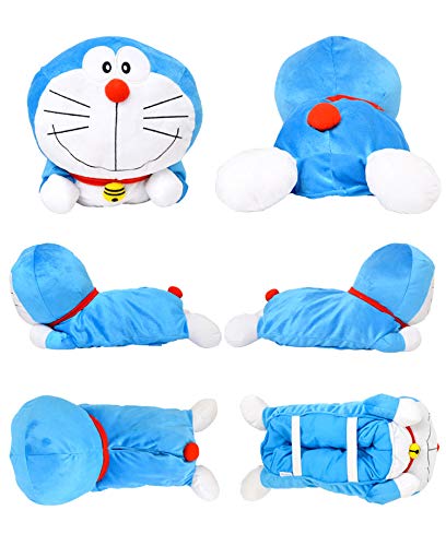【激レア❣️】ハローキティ　ドラえもん　コラボ　ティッシュBOXカバー　ぬいぐるみ Amazon.co.jp: ドラえもん 寝そべりぬいぐるみティッシュカバー : おもちゃ