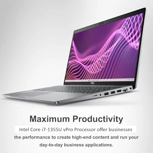 Image of Dell Latitude 5540 15.6 inch 1920x1080 FHD Touch Laptop Intel Core i7-1355U (14-Core) 32GB RAM 1TB NVMe SSD WiFi AX Webcam 2X Thunderbolt 4, Win 11 Pro w /Copilot, Gray (Renewed)