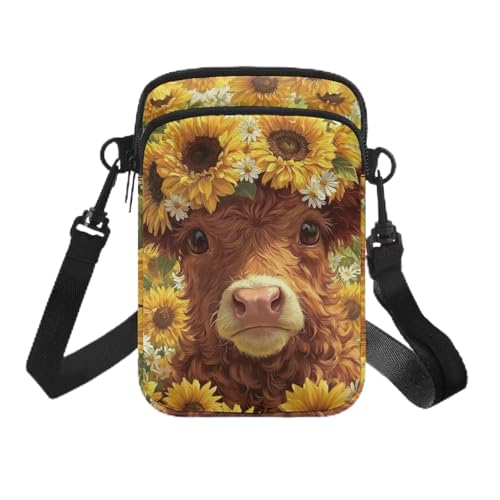 Image of Lightweight Small Crossbody Bags Cell Phone Purses Travel Pouch Shoulder Bag for Women
