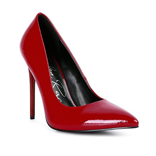Personated Stiletto Heel Pumps2