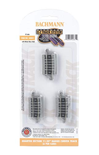 Rails courbes Bachmann E-Z Track N 28,6 cm de rayon voie miniature train