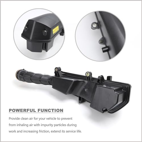 Image of Mokuo Motorcycle Air Filter Assembly in Robber Material Compatible with Chinese GY6 49cc 50cc Scooter Mopeds Taotao 50ATM Roketa JMstar Parts