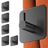 𝗘𝗶𝗻𝗳𝗮𝗰𝗵 𝗼𝗿𝗱𝗲𝗻𝘁𝗹𝗶𝗰𝗵 - Selbstklebende Handtuchhalter sind eine praktische und funktionale Lösung für mehr Ordnung; bei Bedarf können sie spurlos entfernt werden.