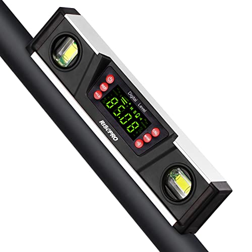 Rapporteur d’angle numérique de 360 °avec règle Risepro® 2 en 1 de 2 x 300 mm, 82305-300 Cover