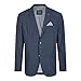 CALAMAR MENSWEAR 142400 Blazer, Blu (Nave 43), 54 Uomo