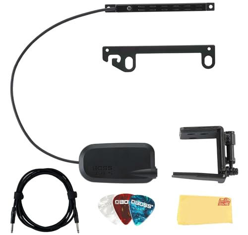 Boss GK-5 Guitar Pickup Bundle with Accessories