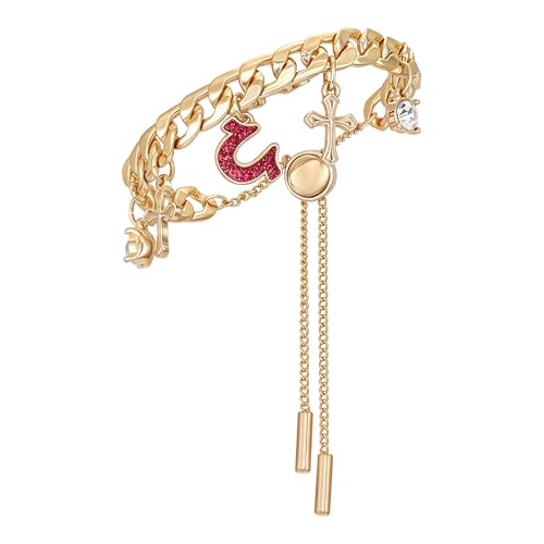 Bracelet fer à cheval True Religion croix coulissante bijou homme femme tendance