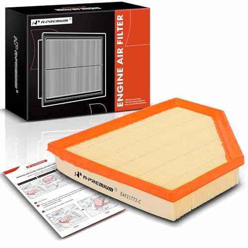 A-Premium Engine Air Filter Compatible with BMW G20 Series 330e 2021-2023, 330e xDrive 2021-2024, 330i 2019-2024, 330i GT xDrive 2019-2019, 330i xDrive 2019-2024, G29 Series Z4 2019-2024, 2.0L