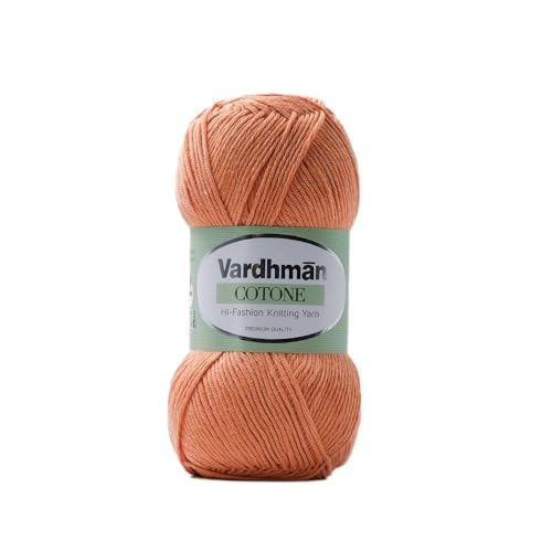 Image of Vardhman Cotone Cotton Acrylic Yarn 6 Ply Fine Weight Yarn | Pack-1