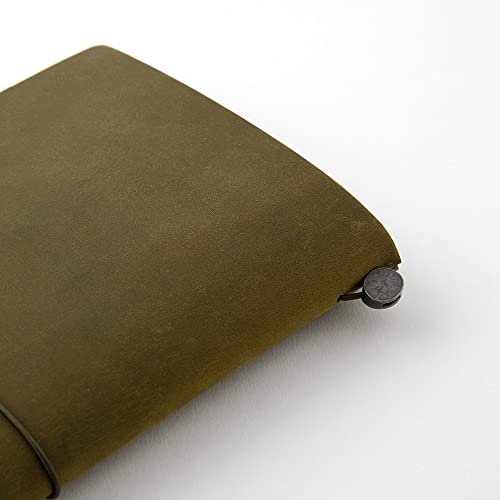 Image of DESIGNPHIL Traveler's Notebook, Regular Size, Olive 15342006