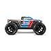 ARRMA RC Monster Truck: 1/10 Granite Voltage MEGA 2WD SRS RTR with 2.4GHz Radio | 1800mAh 6C NiMH Battery | Charger | 1:10 Scale (Blue/Black), ARA102727T2