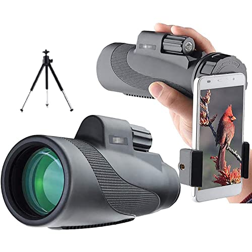 Télescope monoculaire pour l'observation des oiseaux et randonnée avec trépied