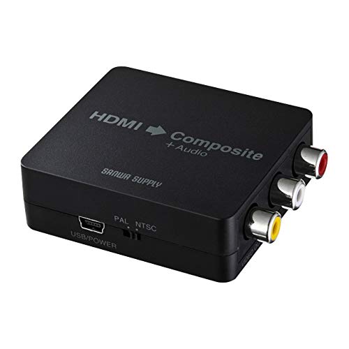 Amazon.co.jp: サンワサプライ HDMI信号コンポジット変換