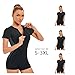 TwhqxjCN Women Front Zippered Rashguard Swimsuit Training Swimwears Tummy Control Bathing Suit Athlete Training Swimsuit