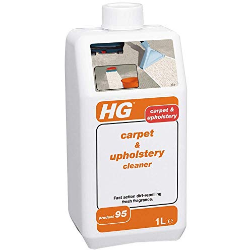HG Carpet & Upholstery Cleaner, Fast Action Carpet Cleaner 1 Litre (1 Bottle)