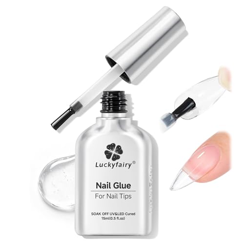 Image of Luckyfairy Gel Nail Glue for Nail Tips 15ml