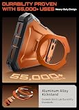 SUPCASE etui na iPhone 17 Pro Max z hartowanym szkłem ochronnym (UBGrip Pro), [Kompatybilne z MagSafe] Wytrzymałe etui Bumper Magnetyczna pokrowiec z uchwytem pierścieniowym 6,9'' (Koralowy)