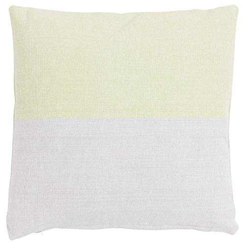 Linen & More Coussin décoratif en Coton Vert 45 x 45 cm Cover