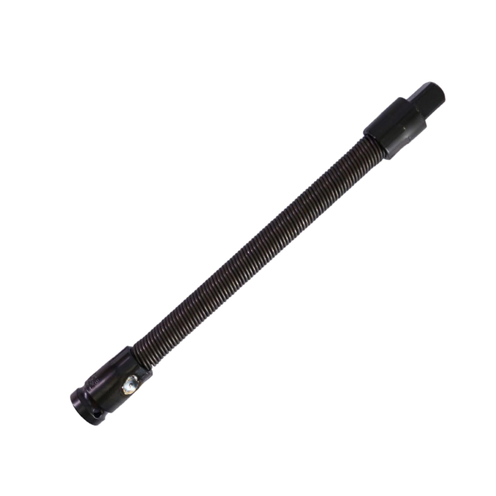 1/2" Drive Flexible Socket Extension Tube Universally Joint Shaft for Power Wrench Hard to Reach Areas Shaft Extension