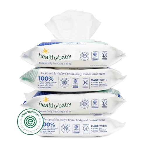 HealthyBaby Our Wet Wipes | EWG Verified Safe |...