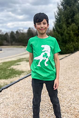 Image of Kids St. Patrick's Day Shirt Boys and Girls Green T-Shirt Clothing 4-12 Years