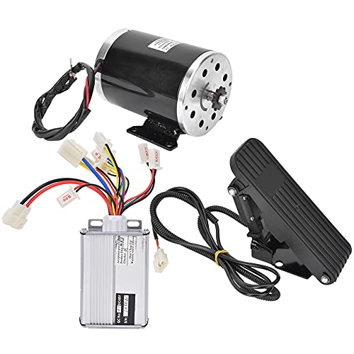 RiToEasysports 1000W 48V Motor Controller, 3PCS Aluminium Alloy Brush Motor Controller Pedal Combination Accessory for Electric Scooter