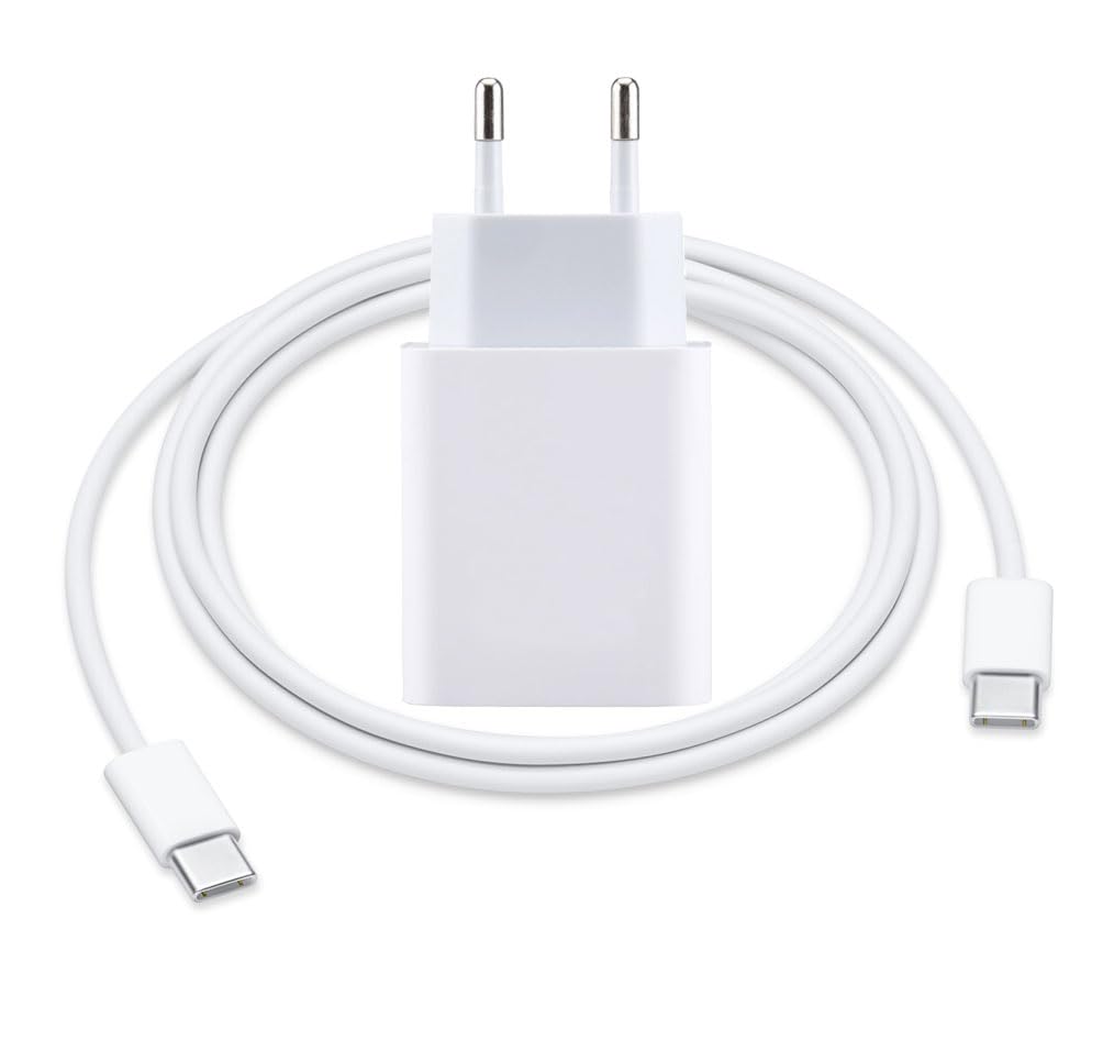 Caricabatterie Caricatore Veloce compatibile con Samsung Galaxy Tab A8/A7/A7 Lite/S6 Lite/S7 Fe/S8, Xiaomi Pad 5 11", Huawei MatePad T10s, MediaPad M5, Lenovo Tab M10 FHD Plus/P11/P11 PRO
