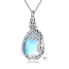D-teardrop moonstone tree of life