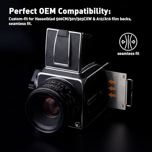 eTone Hasselblad Dark Slide Film Back Focus Knife, Metal, for Hasselblad 500CM 503CW 555ELD A12 A16 A24 Film Backs, Medium Format Camera Accessory by eTone - Used condition - Image 4