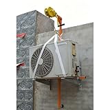 Hebezeug für den Außenbereich, mit Hebebügel und manueller Seilwinde, komplettes Demontagehebe-Set für Klimaanlageninstallation, 150 kg, 20 m