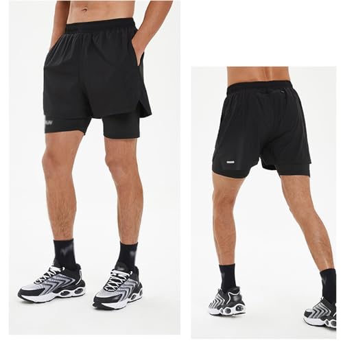 Pantalones cortos de ciclismo para hombre con bolsillos con cremallera miniatura 2